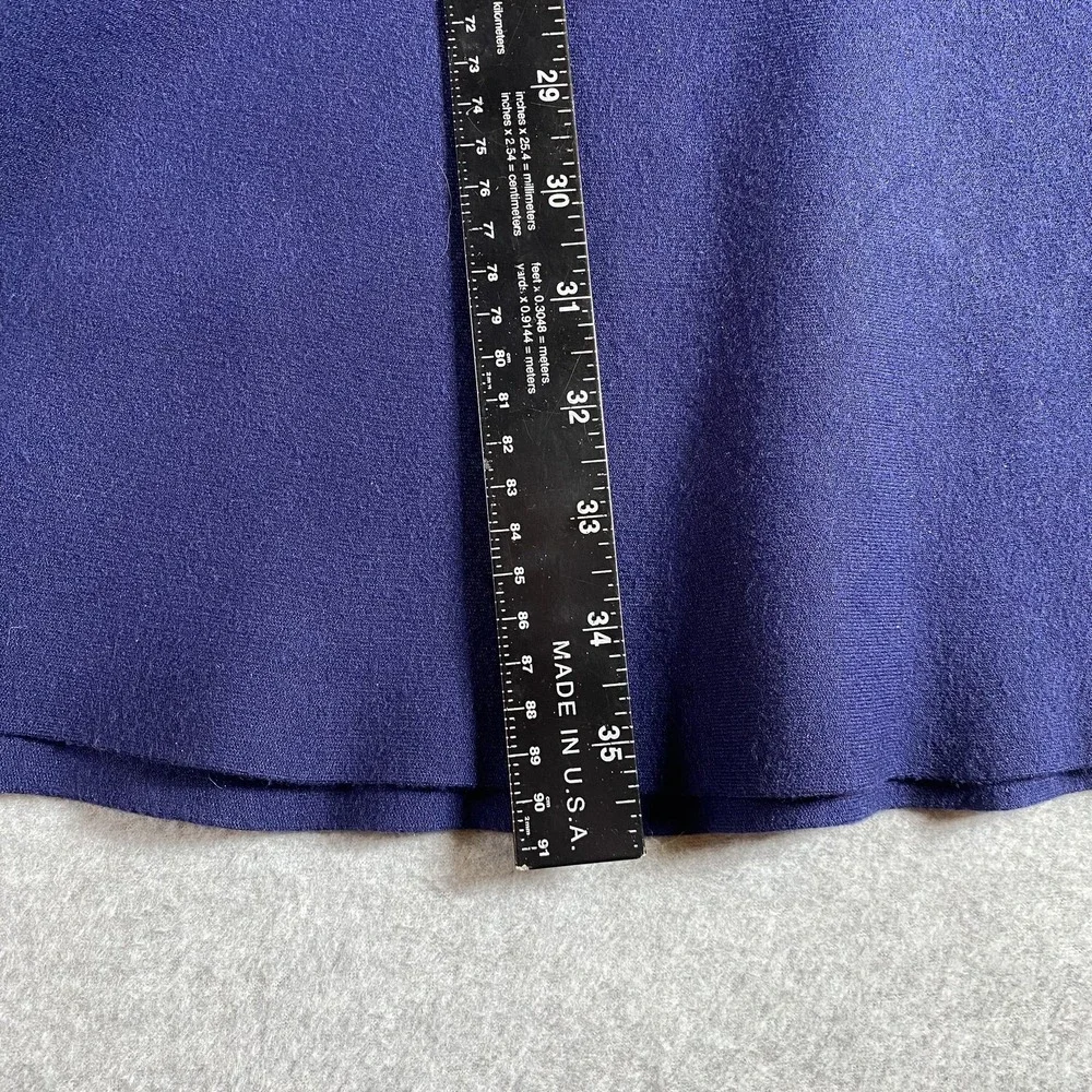 Michael Michael Kors Dress Womens Small Navy Sleeveless‎ Studded Fit Flare